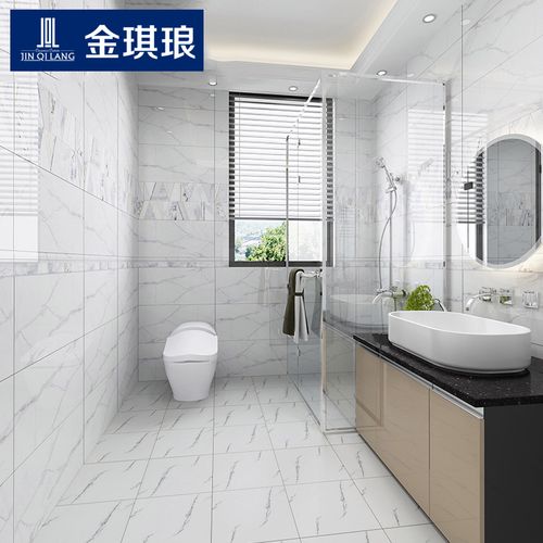 卫生间白色瓷砖搭配装饰 卫生间白色瓷砖搭配装饰效果图